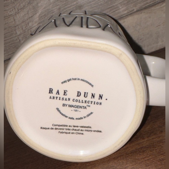 Super Cute FELIZ NAVIDAD Mug Coffee Cup by Rae Dunn by Magenta - NEW - Picture 7 of 9